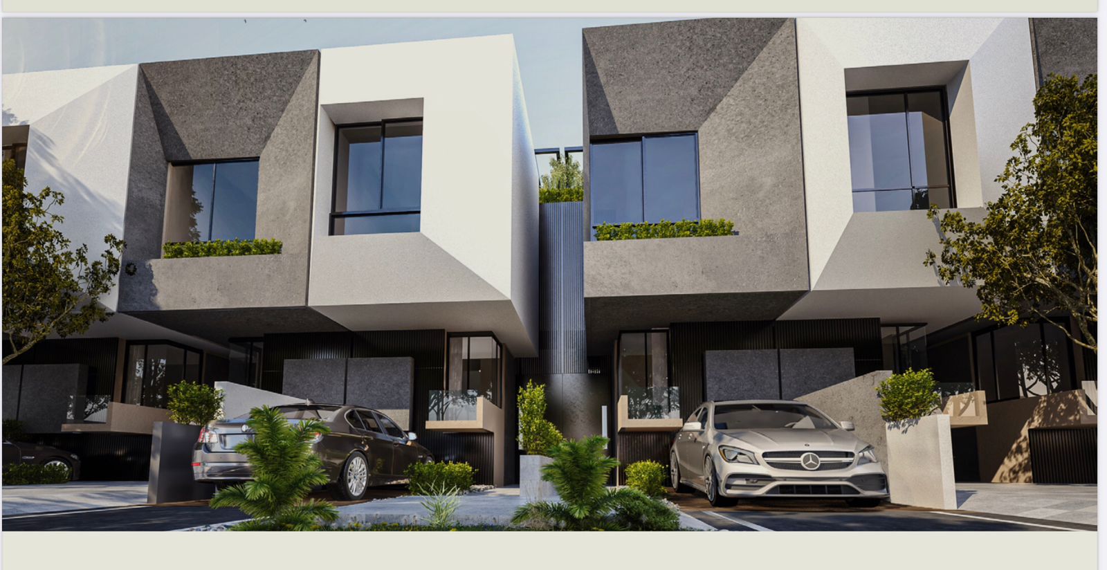 Townhouses and villas for sale next to AUC